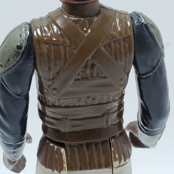 Vintage Star Wars Lando Calrissian Skiff Guard Action Figure 1980's Collectible - Picture 8 of 16
